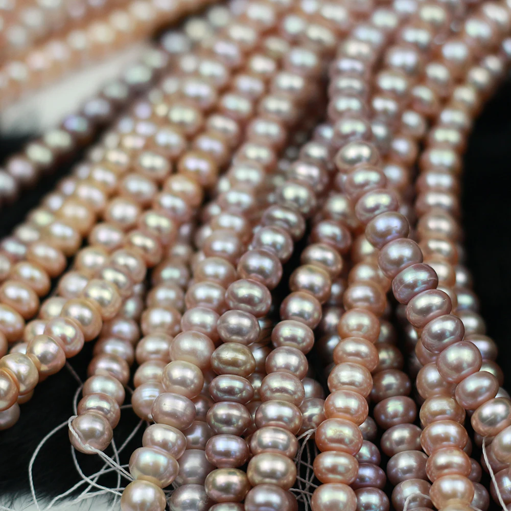 MADALENA SARARA 9-10mm Round Button Shape Freshwater Pearl Strand For DIY Jewelry Making 40-42pcs/Strand
MADALENA SARARA 9-10mm Round Button Shape Freshwater Pearl Strand For DIY Jewelry Making 40-42pcs/Strand