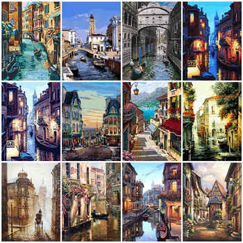 JHLJIAJUN Painting By Numbers Venice City Pictures Gift Kits Drawing Canvas HandPainted Landscape Home Decor
JHLJIAJUN Painting By Numbers Venice City Pictures Gift Kits Drawing Canvas HandPainted Landscape Home Decor