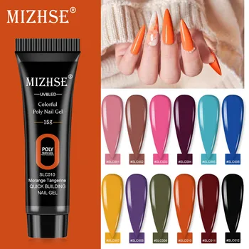 MIZHSE Poly UV Gel Nail Polish Quick Building 15ml Finger Extension Gel Nail Design Builder Acrylic Gel Nail Art For Manicure
MIZHSE Poly UV Gel Nail Polish Quick Building 15ml Finger Extension Gel Nail Design Builder Acrylic Gel Nail Art For Manicure