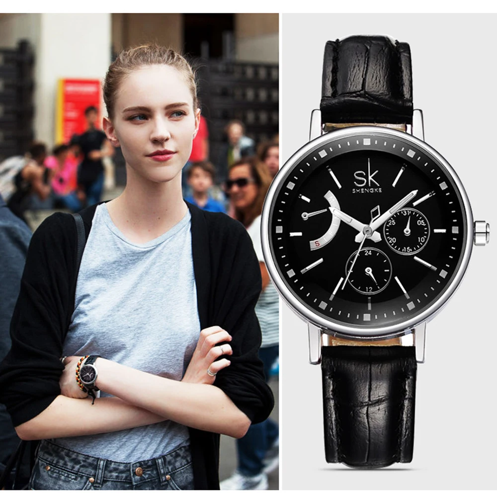 2020Fashion Leisure Ladies Watch Leather Strap Multifunctional Waterproof Quartz Ladies Watch Simple Style Watch RelogioFeminino
2020Fashion Leisure Ladies Watch Leather Strap Multifunctional Waterproof Quartz Ladies Watch Simple Style Watch RelogioFeminino