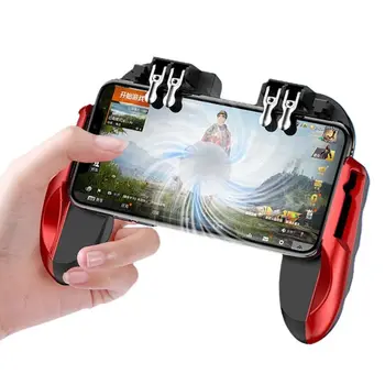 Mobile Game Controller Four-finger Connection Mobile Gaming Trigger For PUBG gaming grip game
Mobile Game Controller Four-finger Connection Mobile Gaming Trigger For PUBG gaming grip game