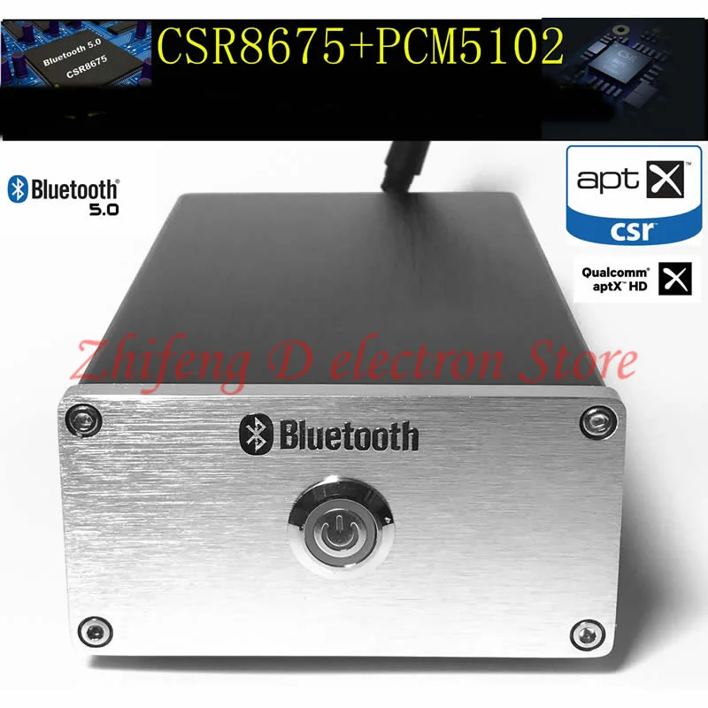 CSR8675 fever Bluetooth module 5.0 lossless decoding board APTX HD wireless audio receiver LDAC
CSR8675 fever Bluetooth module 5.0 lossless decoding board APTX HD wireless audio receiver LDAC