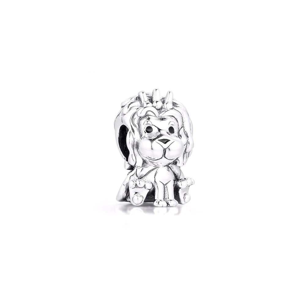 

Fits For 925 Silver Bracelets Wavy Union Jack Lion Charm DIY Beads For Jewelry Making Summer Ocean Sterling Silver Charms