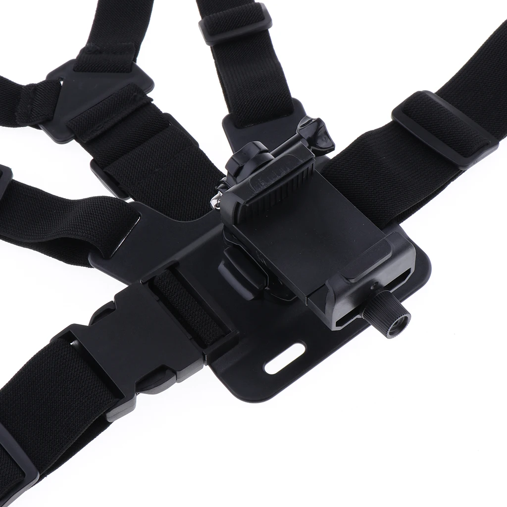 Adjustable Phone Clip Holder Mobile Phone Chest Mount Harness Strap Holder for iPhone for Xiaomi for Huawei for Samsung