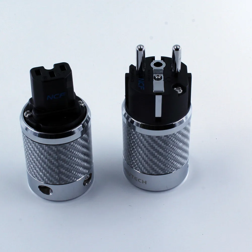 Высококачественная розетка Furutech FI-50 NCF Nano Crystal EU/US с родиевым покрытием блок