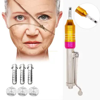 Non Needle Hyaluronic Injection Pen Massage Atomizer Pen Kit High Pressure Acid Micro Guns Anti Wrinkle Lip Filler Lip Lifting
Non Needle Hyaluronic Injection Pen Massage Atomizer Pen Kit High Pressure Acid Micro Guns Anti Wrinkle Lip Filler Lip Lifting