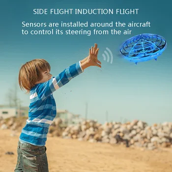 Hand Operated Drone Scoot Flying Ball Induction aircraft UFO parent-child interactive Toy Helicopter Mini Drone Special Gifts
Hand Operated Drone Scoot Flying Ball Induction aircraft UFO parent-child interactive Toy Helicopter Mini Drone Special Gifts
