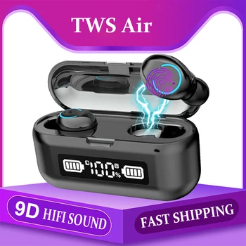 Bluetooth Stereo Earphone Wireless Waterproof Touch Earbuds Headset Battery LED Display Charge Case earphone quality
Bluetooth Stereo Earphone Wireless Waterproof Touch Earbuds Headset Battery LED Display Charge Case earphone quality