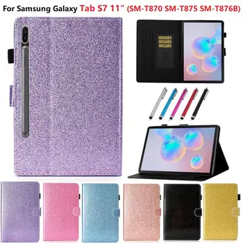 Magnet Stand Tablet Cover for Samsung Tab S7 11 Bling Shining Funda For Samsung Galaxy Tab S7 Case SM-T870 SM-T875 11 2020 +gift 
Magnet Stand Tablet Cover for Samsung Tab S7 11 Bling Shining Funda For Samsung Galaxy Tab S7 Case SM-T870 SM-T875 11 2020 +gift
