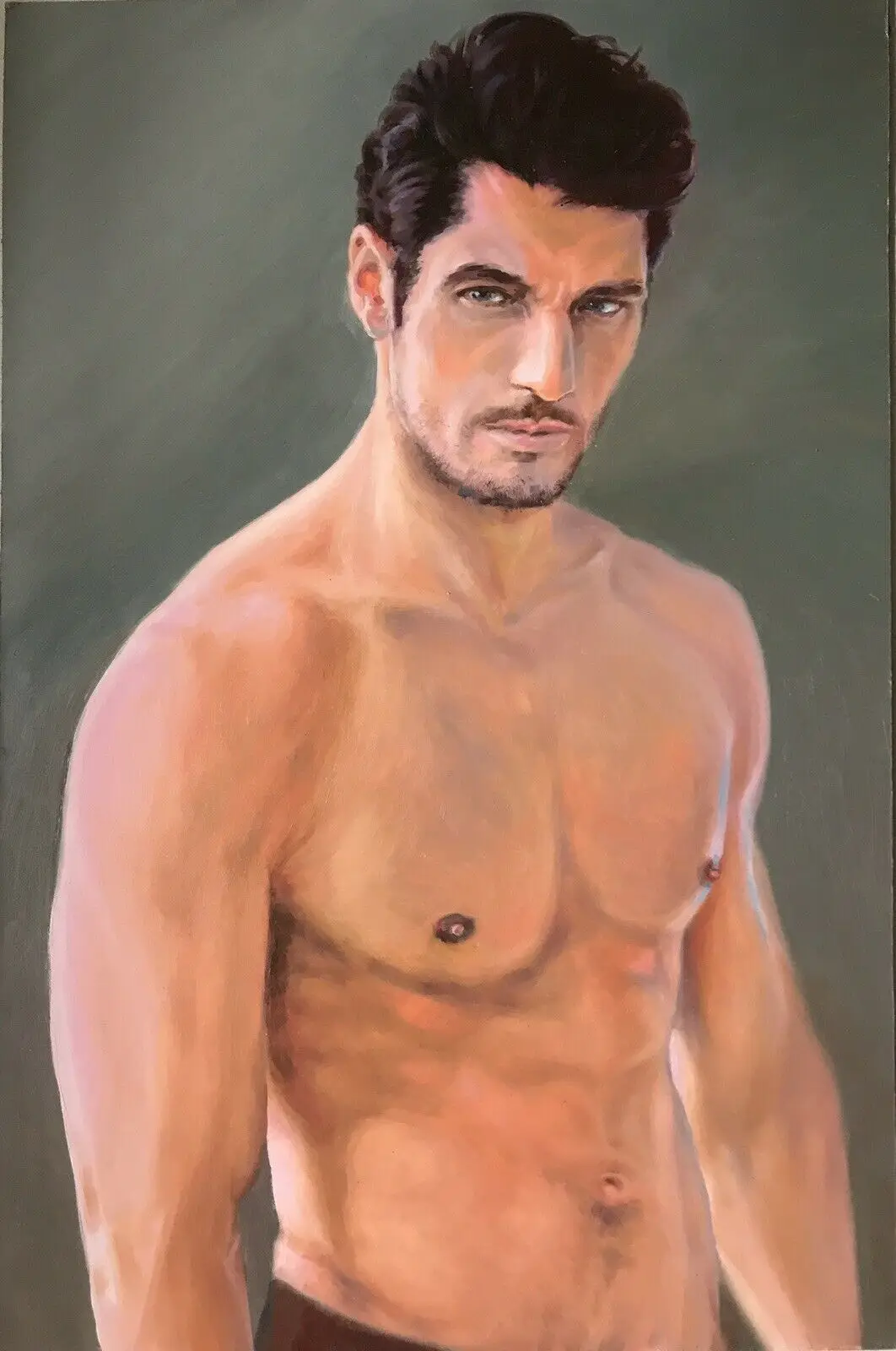Hand painted Original Oil Painting, Male Nude,Man, Boy, Model, Beauty, Hand Made
Hand painted Original Oil Painting, Male Nude,Man, Boy, Model, Beauty, Hand Made