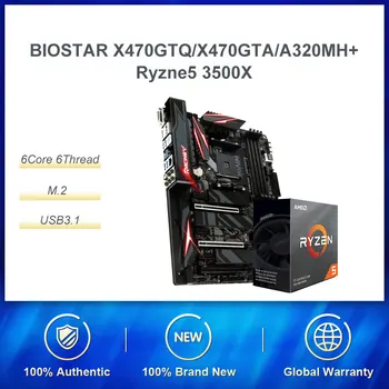 AMD Ryzen RYZEN5 R5 3500X Boxed Desktop Computer Processor Biostar A320M Motherboard CPU Set Ryzen R5 Six-core CPU With Biostar
AMD Ryzen RYZEN5 R5 3500X Boxed Desktop Computer Processor Biostar A320M Motherboard CPU Set Ryzen R5 Six-core CPU With Biostar