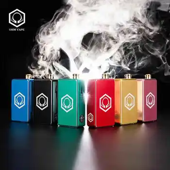 Original OHM Vape AIO Mod Kit E Cigarette Vapor 42W Box Mod 3ml RTA Tank Pod Power by Single 18650 VS Dotmod Dotaio Vaper Kit
Original OHM Vape AIO Mod Kit E Cigarette Vapor 42W Box Mod 3ml RTA Tank Pod Power by Single 18650 VS Dotmod Dotaio Vaper Kit