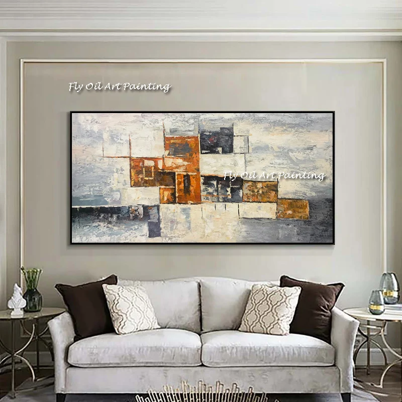 The Handmade Nature Color Abstract Oil Painting on Canvas Wall Pictures For Home Decoration Adult Graph Yellow Black White Graph
The Handmade Nature Color Abstract Oil Painting on Canvas Wall Pictures For Home Decoration Adult Graph Yellow Black White Graph