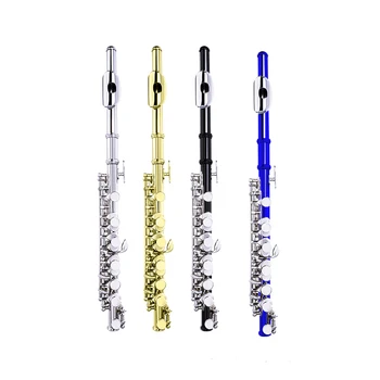 NAOMI Piccolo Key of C 2-Piece with Case Cleaning Rod Cloth and Gloves Cupronickel Piccolo -Silver Color
NAOMI Piccolo Key of C 2-Piece with Case Cleaning Rod Cloth and Gloves Cupronickel Piccolo -Silver Color