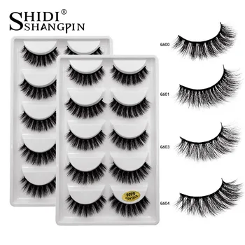 3D Mink False Eyelashes Natural Thick Eyelash 5-Pairs G600 Cross Volume Lashes Extension Makeup Beauty Tools 
3D Mink False Eyelashes Natural Thick Eyelash 5-Pairs G600 Cross Volume Lashes Extension Makeup Beauty Tools