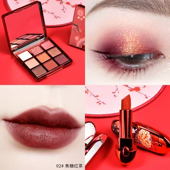 Chinese Style Makeup Set Lipstick Eye Shadow Kit Full Set Beginners Student Beauty Lip Eye Makeup Combination Cosmetics Set
Chinese Style Makeup Set Lipstick Eye Shadow Kit Full Set Beginners Student Beauty Lip Eye Makeup Combination Cosmetics Set