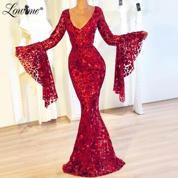 Puffy Sleeves Slim Mermaid Evening Dresses 2020 Robe De Soiree Dubai V Neck Long Kaftans Arabic Formal Gowns Prom Dress
Puffy Sleeves Slim Mermaid Evening Dresses 2020 Robe De Soiree Dubai V Neck Long Kaftans Arabic Formal Gowns Prom Dress