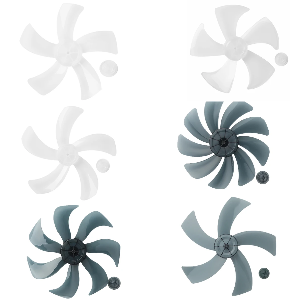 Household Plastic Fan Blade 5/7/9 Leaves with Nut Cover for 14/16/18 Inch Standing Pedestal Fan Table Fanner General Accessory
Household Plastic Fan Blade 5/7/9 Leaves with Nut Cover for 14/16/18 Inch Standing Pedestal Fan Table Fanner General Accessory