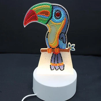 LED Shaped Diamond Painting Animal Parrot Butterfly Light Needlework Embroidery Household Desk Lamp Bedroom Night Light LK090
LED Shaped Diamond Painting Animal Parrot Butterfly Light Needlework Embroidery Household Desk Lamp Bedroom Night Light LK090