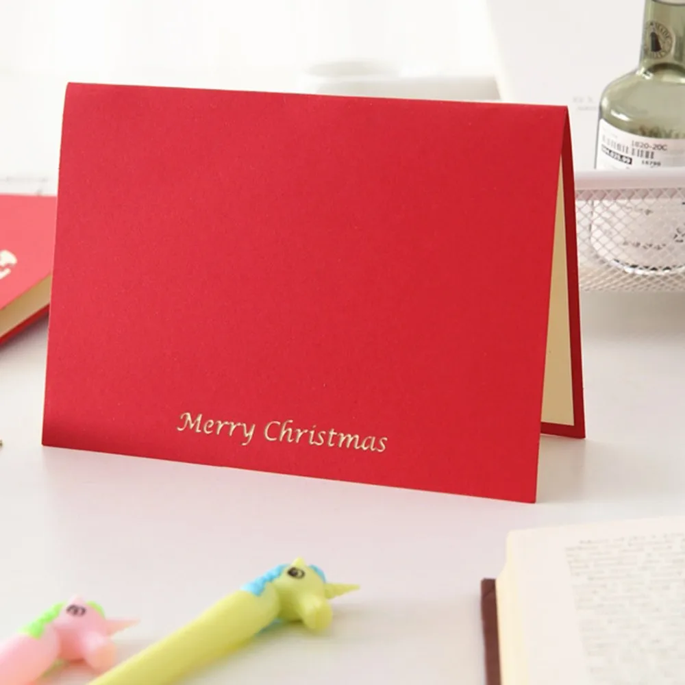 handmade 3d merry christmas house cards 3d stereo
