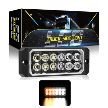 12LED Car Truck Warning Light Assembly 12-24V General Emergency Running Lantern Bar Flashing Waterproof Auto SUV Van
12LED Car Truck Warning Light Assembly 12-24V General Emergency Running Lantern Bar Flashing Waterproof Auto SUV Van