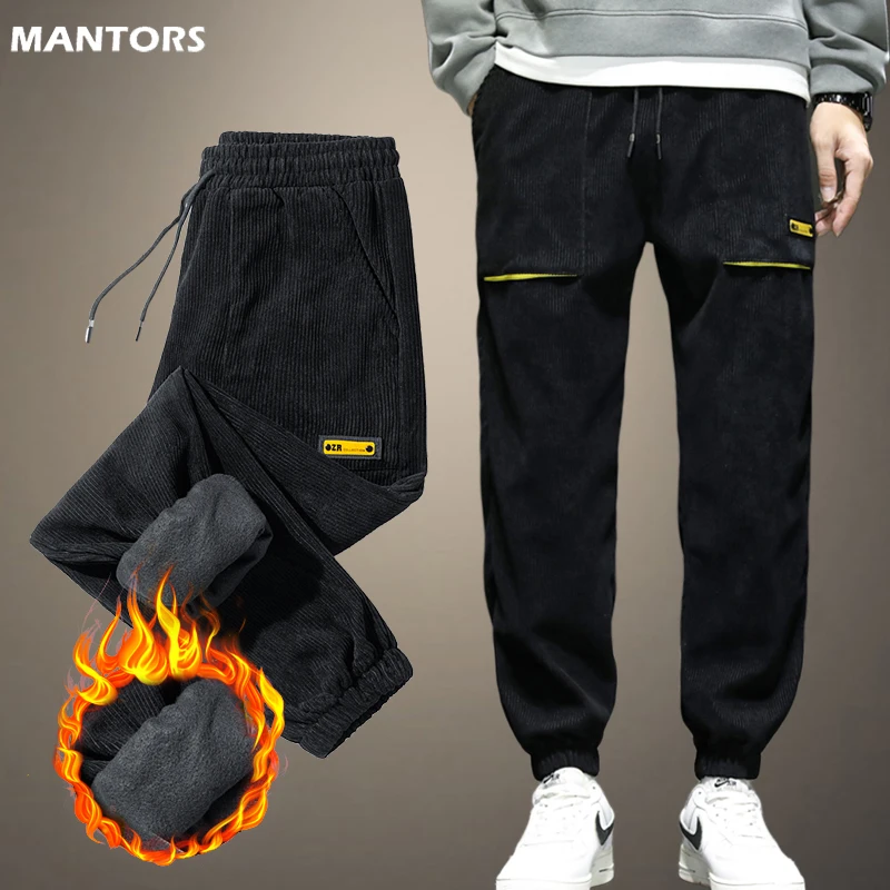2023 New Jogging Pants Men Fashion Fleece Trousers Autumn Winter Warm Sweatpants Male Outdoor Corduroy Pants Pantalon Hommes
2023 New Jogging Pants Men Fashion Fleece Trousers Autumn Winter Warm Sweatpants Male Outdoor Corduroy Pants Pantalon Hommes