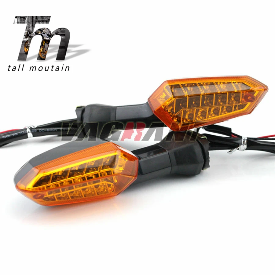 For KAWASAKI KLE 650/1000 Versys ER-6N ZRX1200 Front/Rear LED Turn Signal Indicator Light Blinker Lamp Motorcycle
For KAWASAKI KLE 650/1000 Versys ER-6N ZRX1200 Front/Rear LED Turn Signal Indicator Light Blinker Lamp Motorcycle