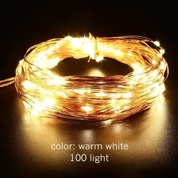 Fairy Light 100LED Yard Landscape Lamp Xmas Decor LED Starry Lights Romantic Copper Wire Festival Outdoor Tree Rattan Lamp
Fairy Light 100LED Yard Landscape Lamp Xmas Decor LED Starry Lights Romantic Copper Wire Festival Outdoor Tree Rattan Lamp