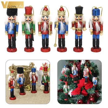 6pcs Glittery Nutcrackers Ornaments Nutcracker Figures with Opening Mouths Christmas Decorations for Xmas Tree Table Decor
6pcs Glittery Nutcrackers Ornaments Nutcracker Figures with Opening Mouths Christmas Decorations for Xmas Tree Table Decor