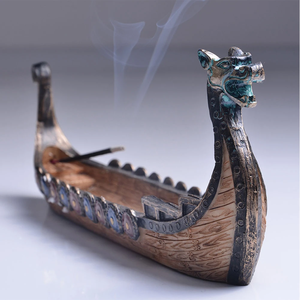 Retro Dragon Boat Incense Burner Hand Carved Carving Censer Ornaments Traditional Design Boat Incense Burners Stick Holder 1PC
Retro Dragon Boat Incense Burner Hand Carved Carving Censer Ornaments Traditional Design Boat Incense Burners Stick Holder 1PC