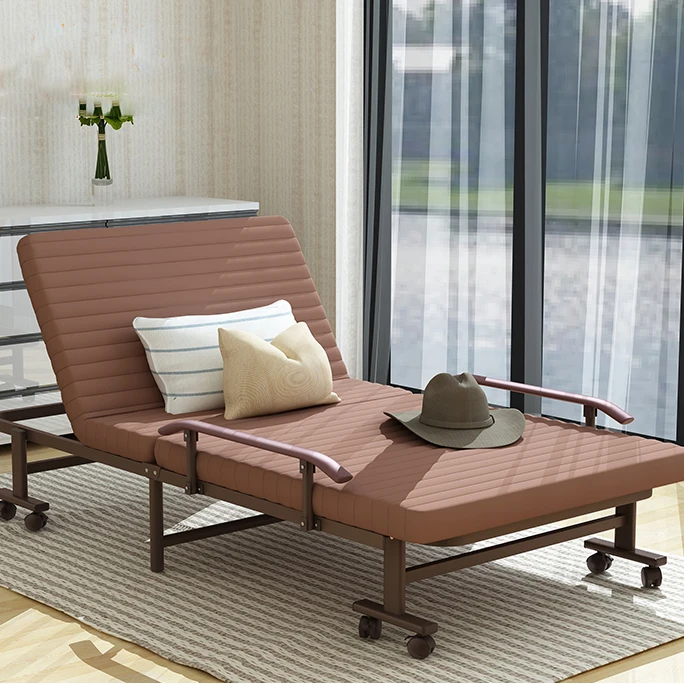 Folding Bed Single Double Nap Bed Marching Escort Recliner Home Artifact Simple Portable Office Nap Bed
Folding Bed Single Double Nap Bed Marching Escort Recliner Home Artifact Simple Portable Office Nap Bed
