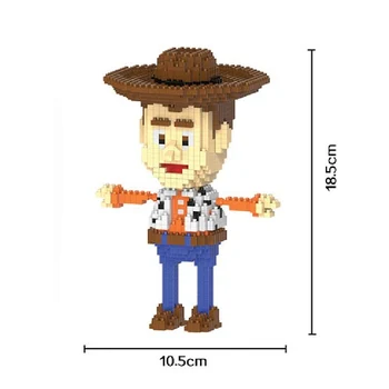 Woody Building Block Diamond Bricks Toy Storyed 4 Buzz Lightyear Alien Rex Bullseye Lotso Hugs Bear Mini Toy Figure For Children
Woody Building Block Diamond Bricks Toy Storyed 4 Buzz Lightyear Alien Rex Bullseye Lotso Hugs Bear Mini Toy Figure For Children