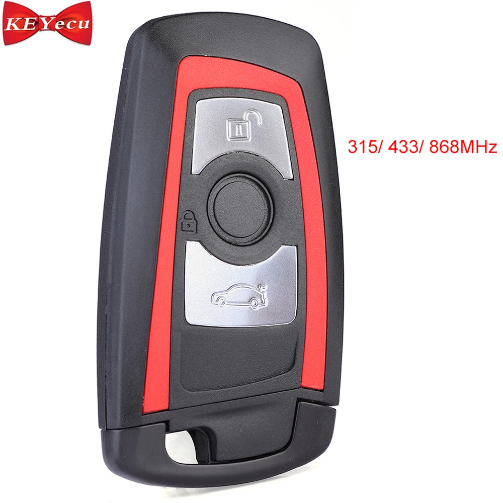 KEYECU for BMW F Chassis FEM/ BDC CAS4 CAS4+ Smart Remote Key Fob 3 Button 315MHz YGOHUF5662, 434MHz HUF5767, 868MHz HUF5661
KEYECU for BMW F Chassis FEM/ BDC CAS4 CAS4+ Smart Remote Key Fob 3 Button 315MHz YGOHUF5662, 434MHz HUF5767, 868MHz HUF5661