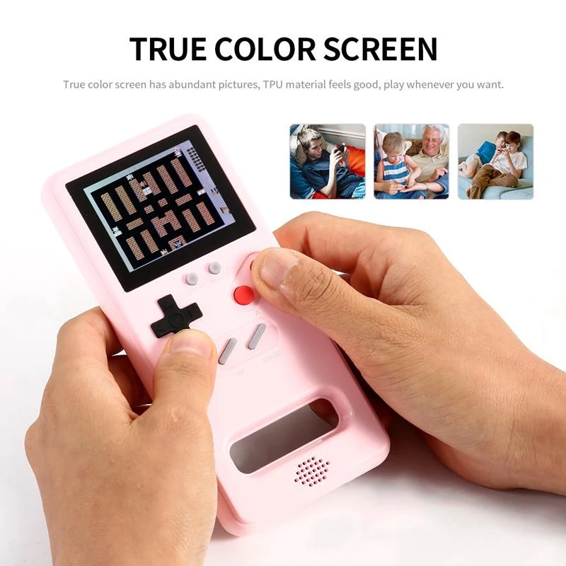 Чехол для игровой консоли Tetris с цветным экраном чехол Gameboy Samsung S10 Note10 Plus Huawei P20 P30 Pro