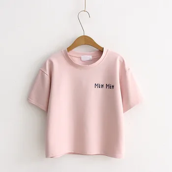 women t shirt print t-shirt pink short sleeve cotton tops 2018 summer fashion
women t shirt print t-shirt pink short sleeve cotton tops 2018 summer fashion
