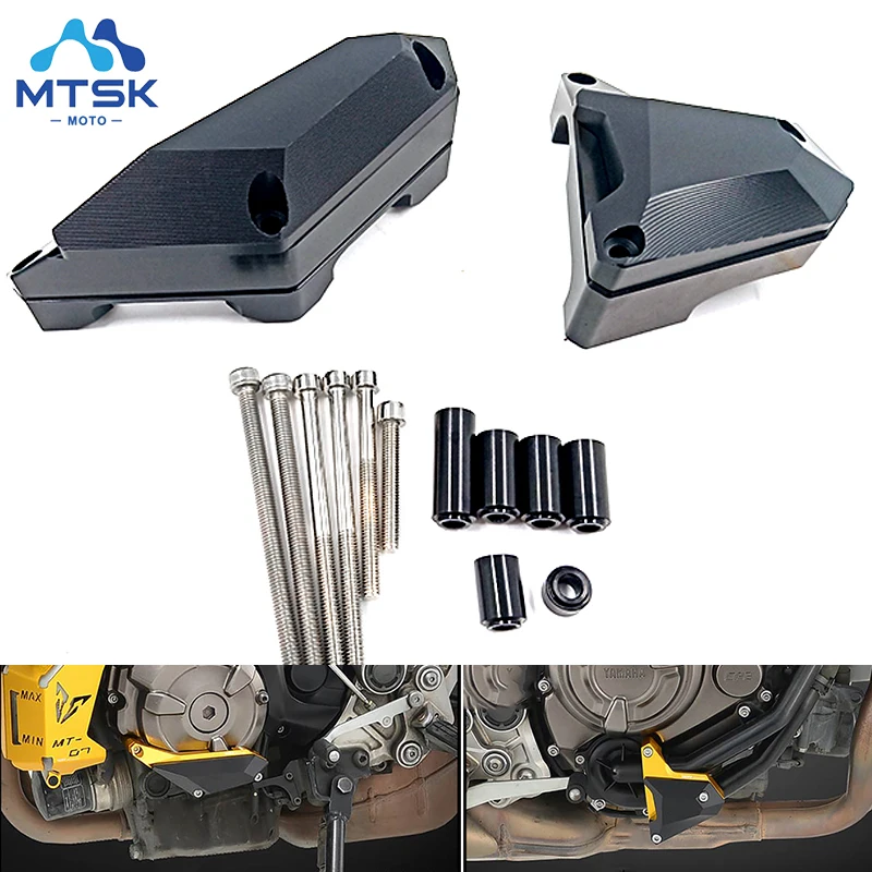 Motorcycle Engine Protective Slider Case Guard Cover Protector Crash Pad For YAMAHA MT-07 FZ-07 2014-2018 MT07 FZ07 MT 07 FZ 07
Motorcycle Engine Protective Slider Case Guard Cover Protector Crash Pad For YAMAHA MT-07 FZ-07 2014-2018 MT07 FZ07 MT 07 FZ 07