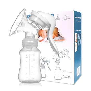 Manual Breast Pump Powerful Baby Nipple Suction 150ml Feeding Milk Bottles Breasts Pumps Bottle Sucking
Manual Breast Pump Powerful Baby Nipple Suction 150ml Feeding Milk Bottles Breasts Pumps Bottle Sucking