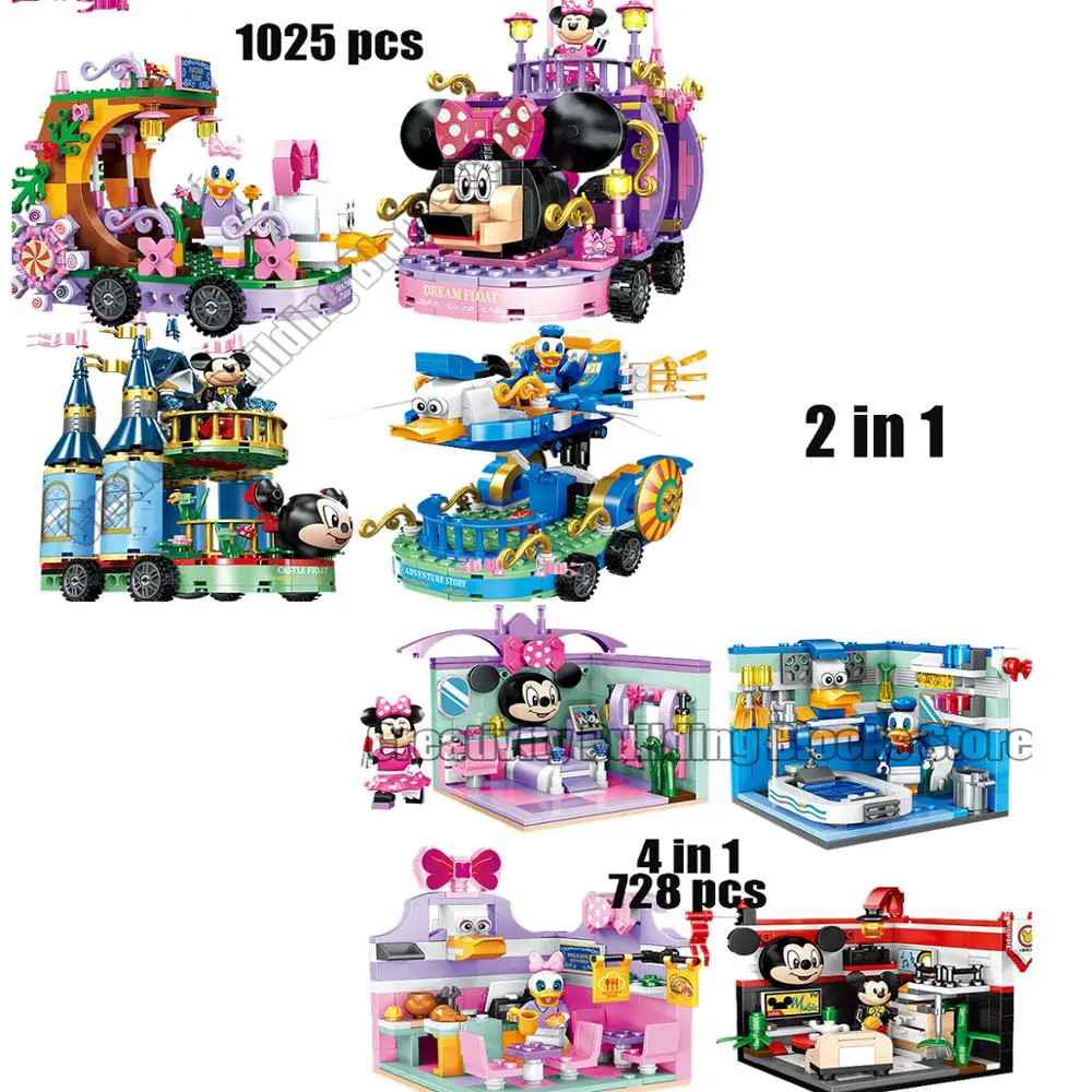 2020 new Disney Building Blocks Toys 2pcs Dream float parade + fairy tale home of dreams model blocks for girls boy toy gift
2020 new Disney Building Blocks Toys 2pcs Dream float parade + fairy tale home of dreams model blocks for girls boy toy gift