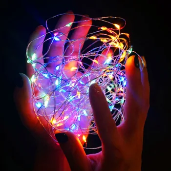 LED String light Silver Wire Fairy Powered By USB/Battery 2M 5M 10M warm white Garland Home Christmas Wedding Party Decoration
LED String light Silver Wire Fairy Powered By USB/Battery 2M 5M 10M warm white Garland Home Christmas Wedding Party Decoration