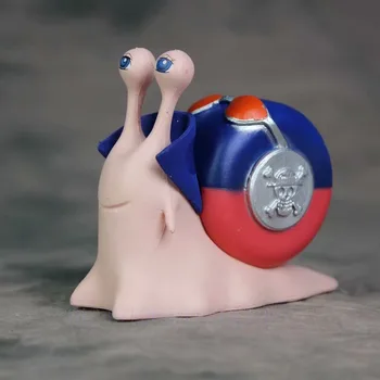 ONE PIECE Den Den Mushi Monkey D. Luffy Tony Tony Chopper Roronoa Zoro Portgas·D· Ace PVC Action Collectible Model Toy G674 
ONE PIECE Den Den Mushi Monkey D. Luffy Tony Tony Chopper Roronoa Zoro Portgas·D· Ace PVC Action Collectible Model Toy G674