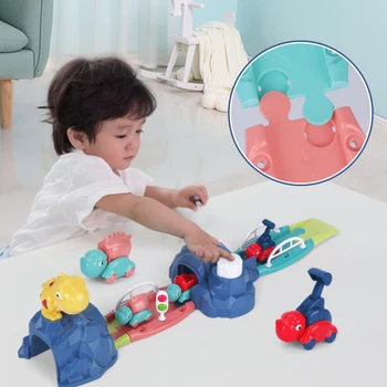 Baby Kids Cartoon Animal Type Ejection Track Car Toys Dinosaur Gliding Cave Ejection Track Scene Assembly Set Kids Birthday Gift
Baby Kids Cartoon Animal Type Ejection Track Car Toys Dinosaur Gliding Cave Ejection Track Scene Assembly Set Kids Birthday Gift