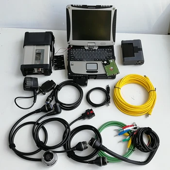 V06.2020 Auto Diagnostic Tool MB Star C5 & Icom A2 for BMW with 1TB New HDD software installed on Used Laptop CF-19 Ready to use
V06.2020 Auto Diagnostic Tool MB Star C5 & Icom A2 for BMW with 1TB New HDD software installed on Used Laptop CF-19 Ready to use