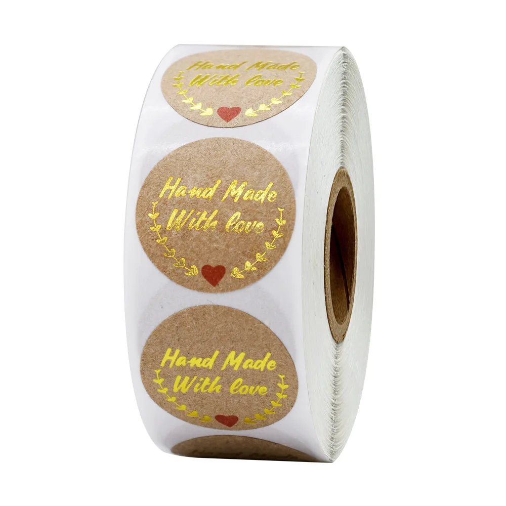 50-500pcs Brown Handmade with love Stickers 25mm Wedding Stickers for Party Favors Decoration Envelope Seals Stationery Stickers
50-500pcs Brown Handmade with love Stickers 25mm Wedding Stickers for Party Favors Decoration Envelope Seals Stationery Stickers