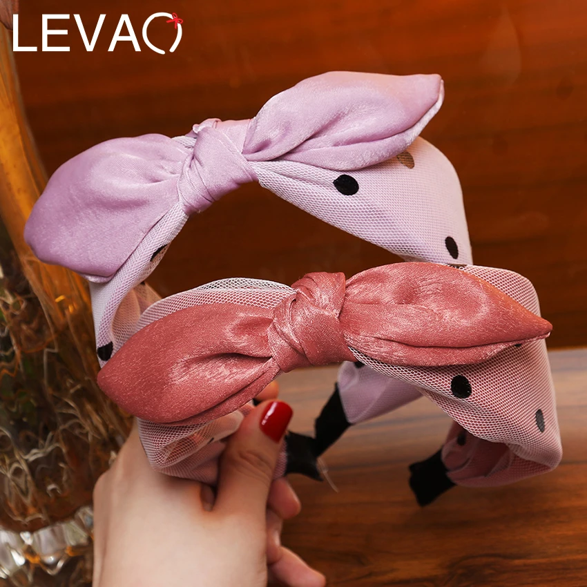 Levao Lace Dot Hairband Satin Bowknot Headband for Women Girls cute Rabbit Ear Hair Hoop Bands Hair Bows Hairbands Headwear
Levao Lace Dot Hairband Satin Bowknot Headband for Women Girls cute Rabbit Ear Hair Hoop Bands Hair Bows Hairbands Headwear