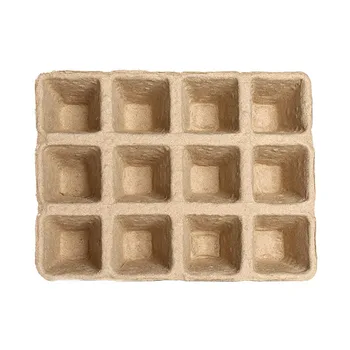 10Pcs 10-Cell Pulp Nursery Cup Biodegradable Paper Pulp Pot Seedling Cup Seeds Starter Germination Tray for Garden Cultivation
10Pcs 10-Cell Pulp Nursery Cup Biodegradable Paper Pulp Pot Seedling Cup Seeds Starter Germination Tray for Garden Cultivation
