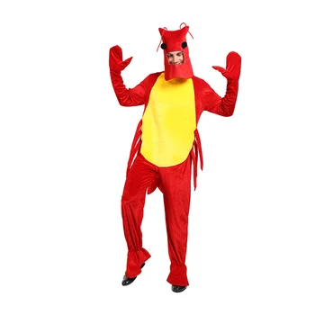 Adult Animals Lobster Jumpsuit with Mask Women Men Carnival Party Halloween Cosplay Costumes Photography Prop Dress Up Clothes 
Adult Animals Lobster Jumpsuit with Mask Women Men Carnival Party Halloween Cosplay Costumes Photography Prop Dress Up Clothes
