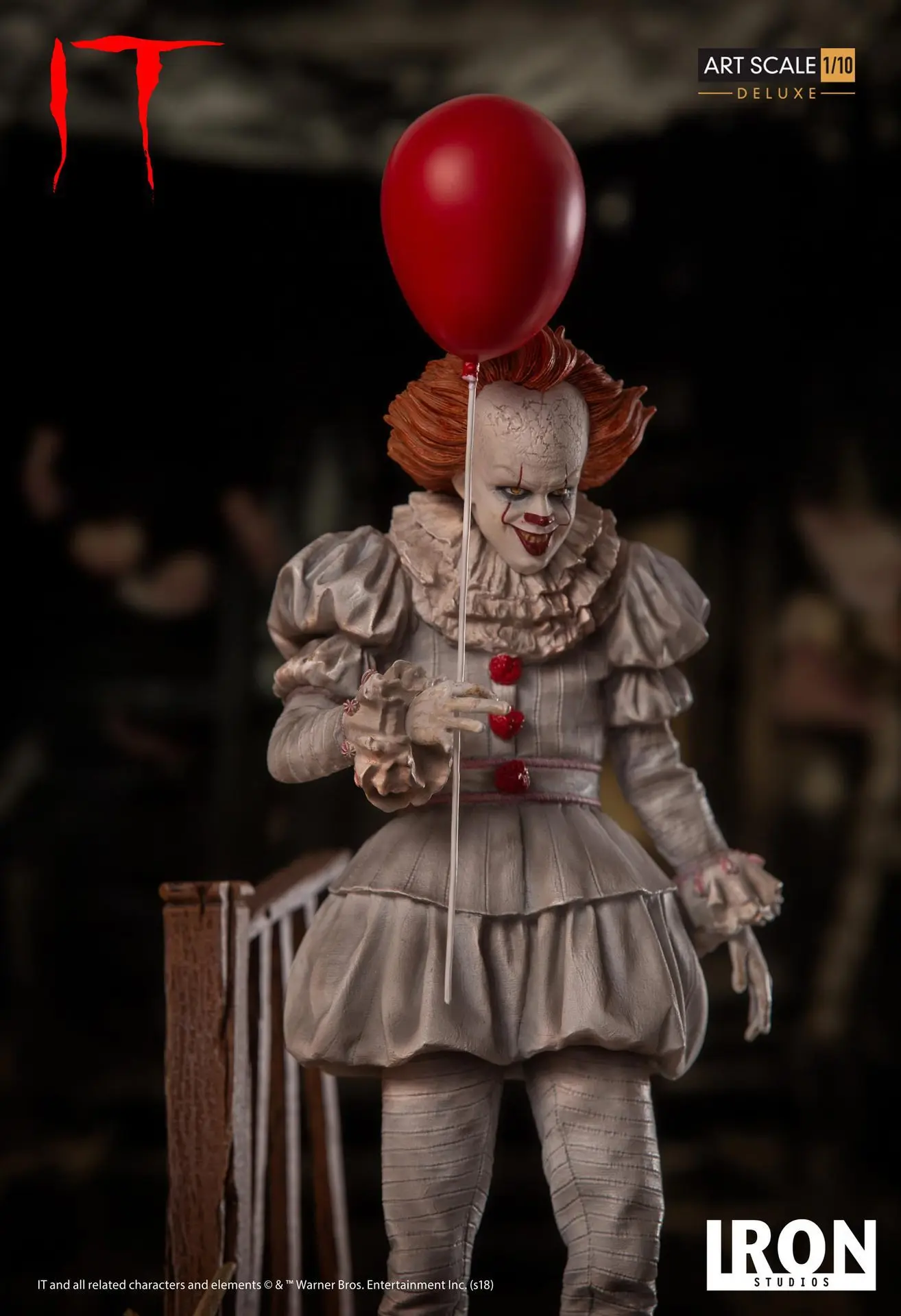 23cm New Style Deluxe Edition Action Figure Stephen King's It Pennywise Statue Collection Toy Gifts
23cm New Style Deluxe Edition Action Figure Stephen King's It Pennywise Statue Collection Toy Gifts