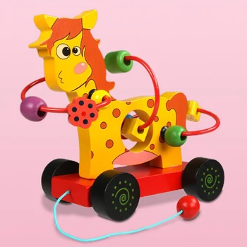 Educational Duckling Trailer Toy Mini Around Beads Learning Game Multicolour Wooden Children Kids Puzzle Baby Infant Wooden Toy
Educational Duckling Trailer Toy Mini Around Beads Learning Game Multicolour Wooden Children Kids Puzzle Baby Infant Wooden Toy