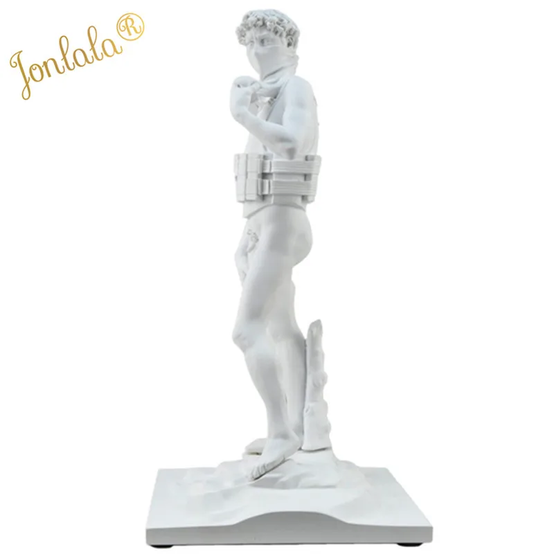 Modern Art Banksy Suicide David Statue, Creative Resin Art & Craft Character Sculpture, Street Abstract Art, Home Decoration
Modern Art Banksy Suicide David Statue, Creative Resin Art & Craft Character Sculpture, Street Abstract Art, Home Decoration