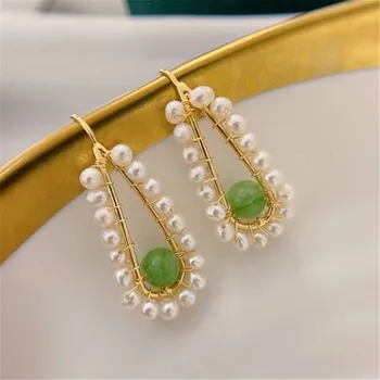 Light The Luxury of Hand Made Antique Dongling Jade Pearl Earrings 14K Gold Filled Earring Jewelry For Women Best Gift
Light The Luxury of Hand Made Antique Dongling Jade Pearl Earrings 14K Gold Filled Earring Jewelry For Women Best Gift